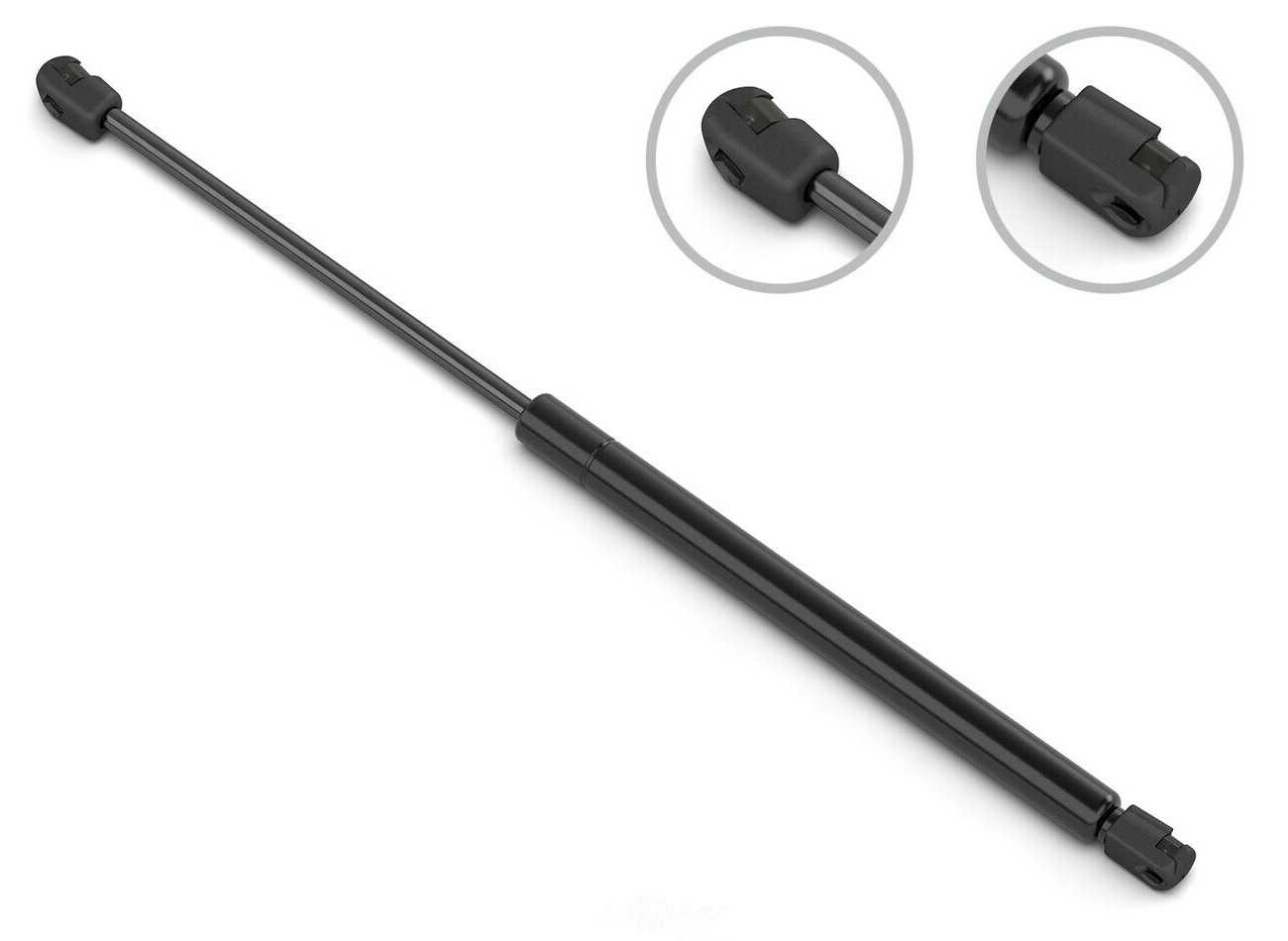 AMORTIGUADOR DE COMPUERTA - Del Vidrio Trasero. Fuerza=125 N / 28 Lb. Ext=45.2cm. Comp=27.15cm