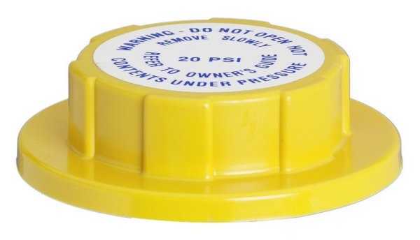 TAPA DE RADIADOR - 20 Lbs. Con volado
