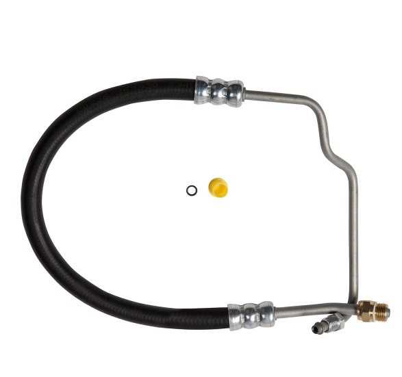 MANGUERA DE PRESIÓN DE DIRECCIÓN HIDRÁULICA - 16mm Swivel O-Ring Type III x 5/16" Male O-Ring x 34-1/4" foto 1