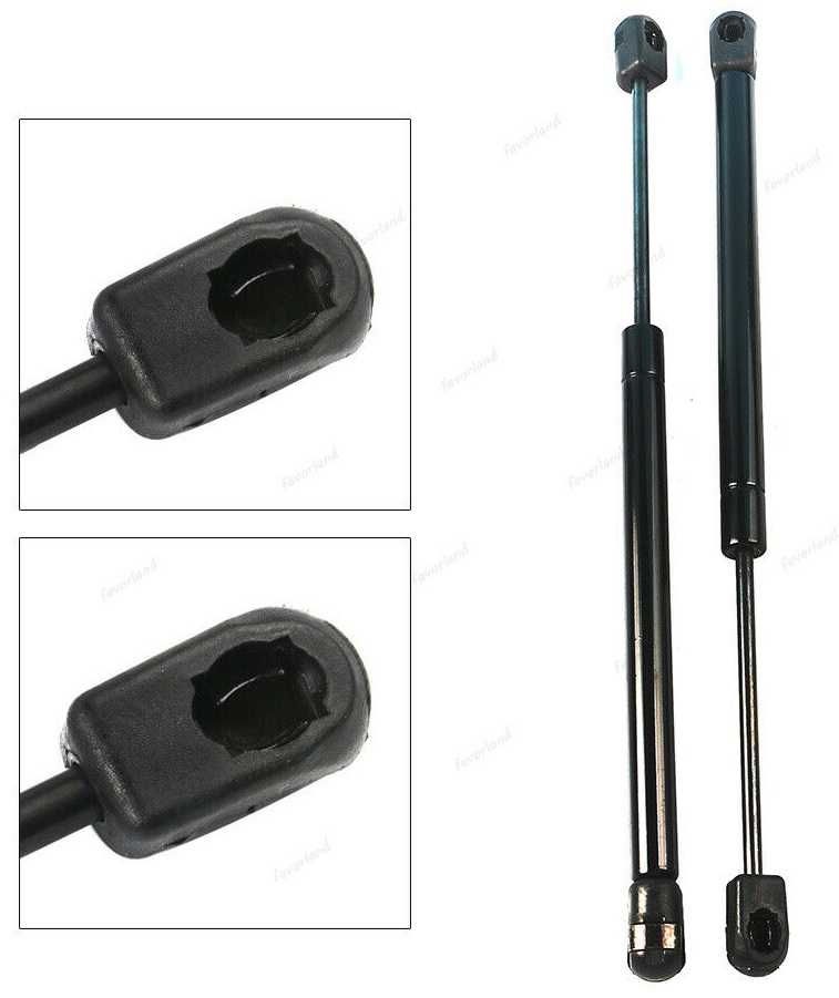 AMORTIGUADOR DE CAPOT - Fuerza=230 N / 52 Lb. Ext=33.2cm. Comp=20.95cm foto 3