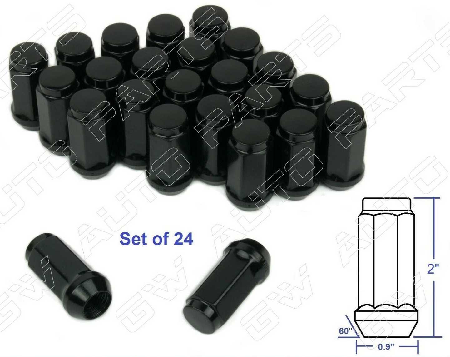 TUERCA DE RUEDA - Jgo. 24 piezas. 14x2mm SCM435 foto 1